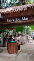 Der Eingang zum Vallee de Mai