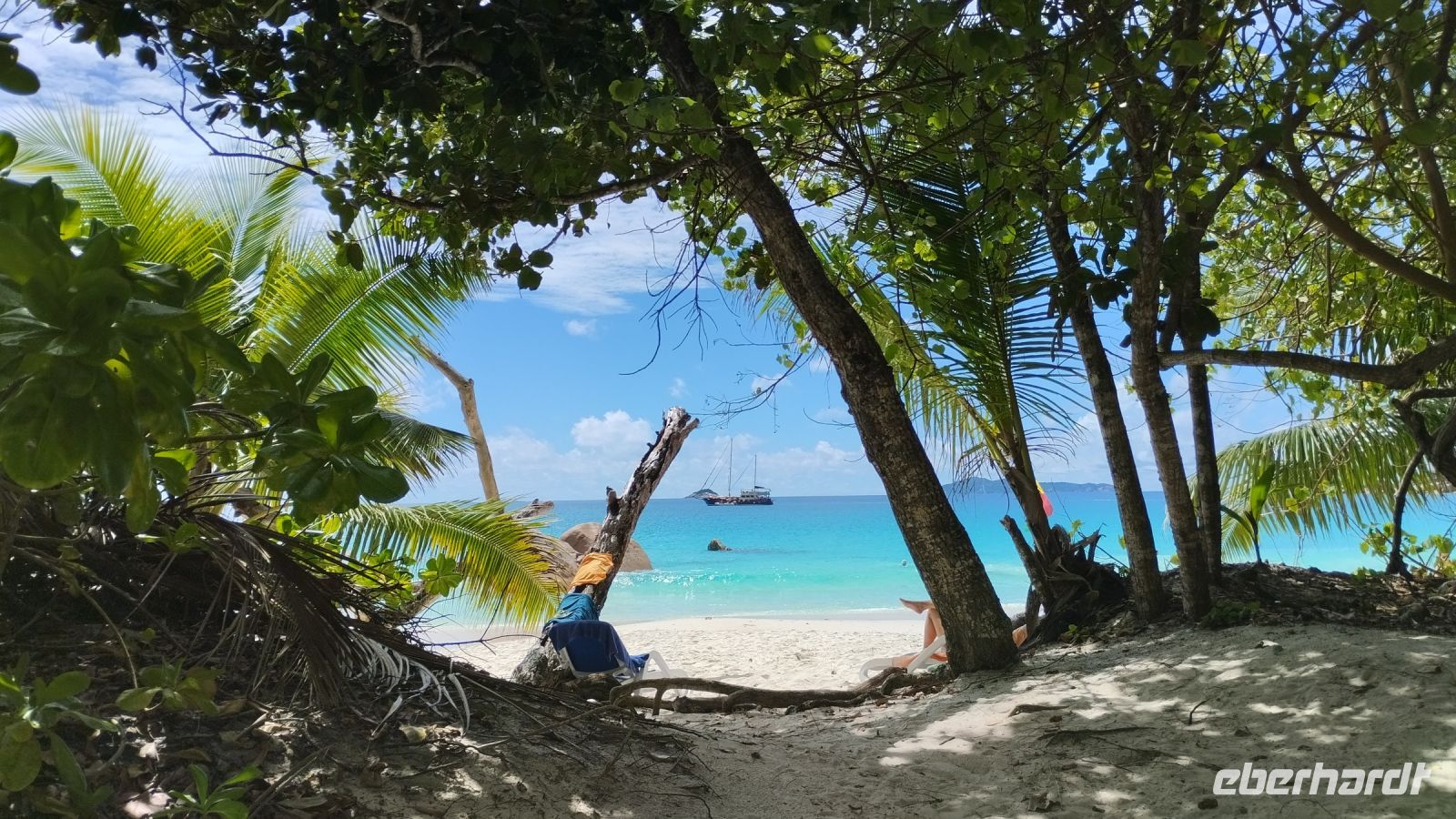 Der Strand Anse Lazio