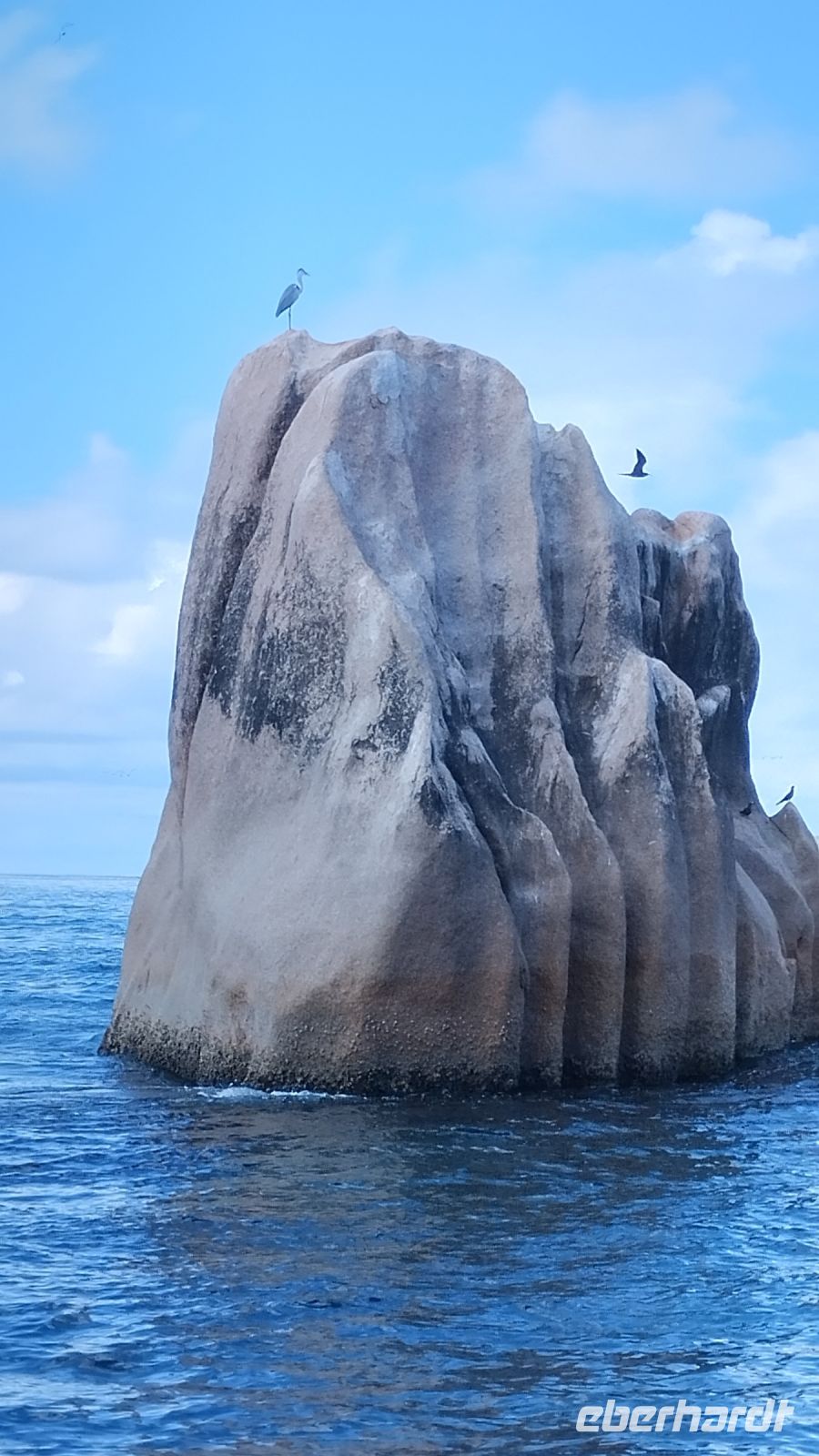 vom Boot aus fotografiert