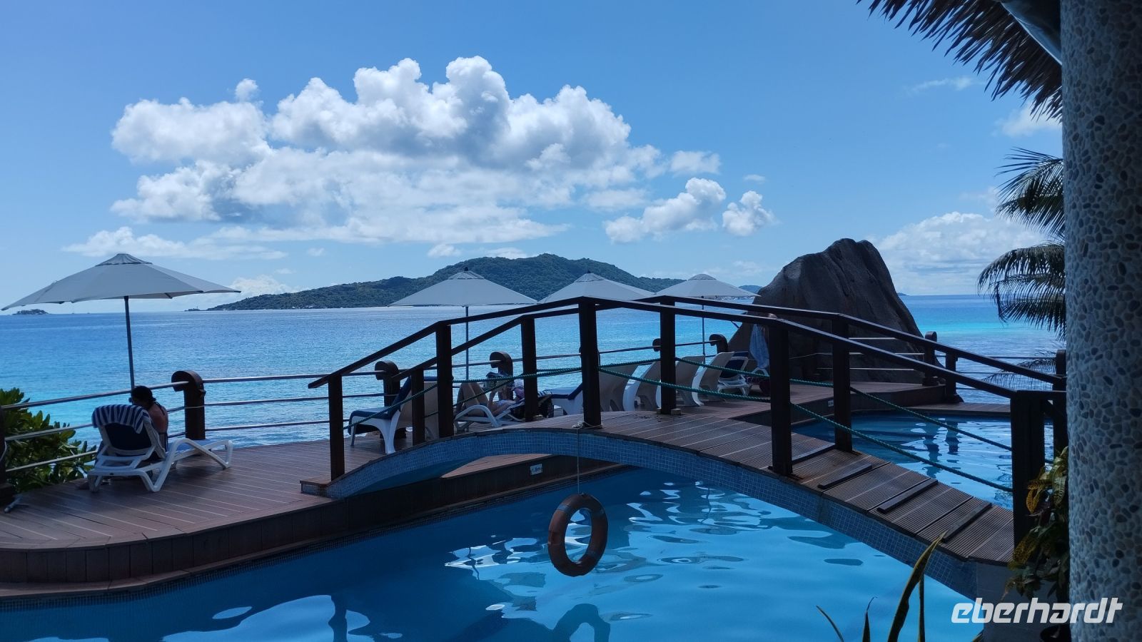 Unsere Hotelanlage auf La Digue