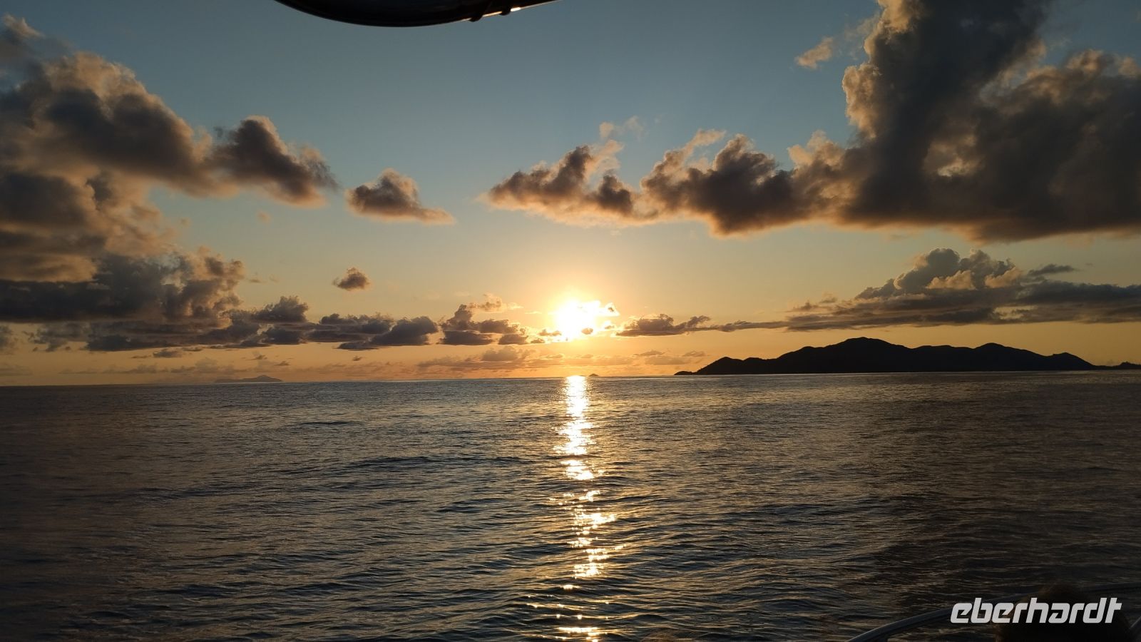 Unser Bootsausflug am Abend