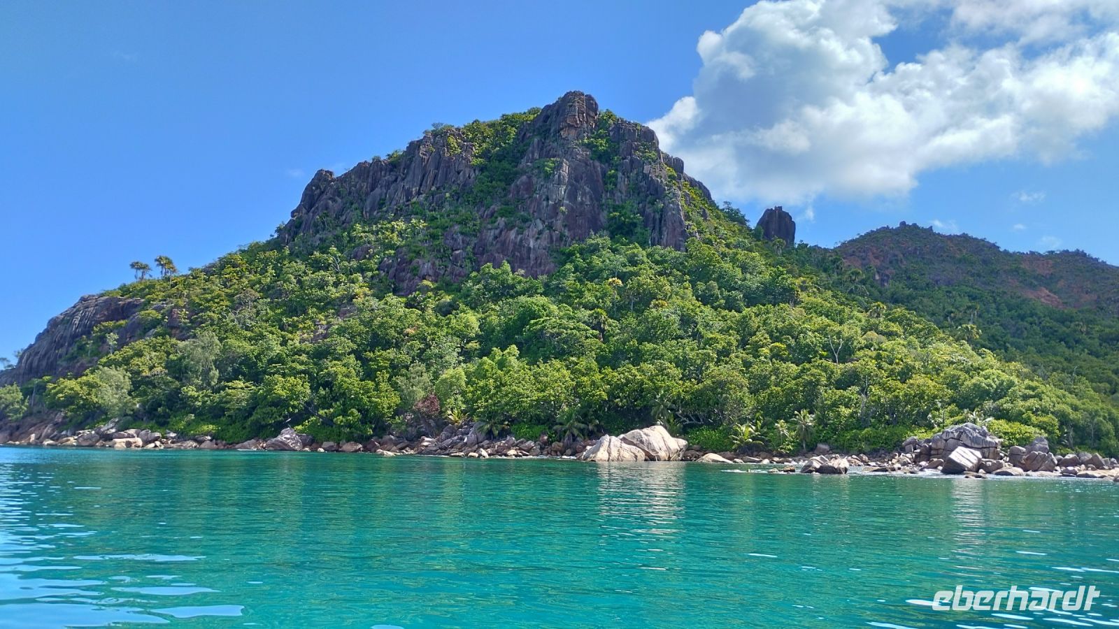 mit dem Boot unterwegs