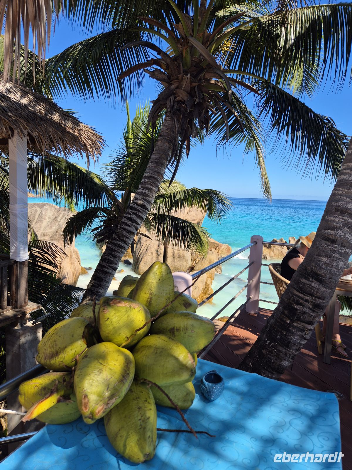 La Digue, in unserem Hotel