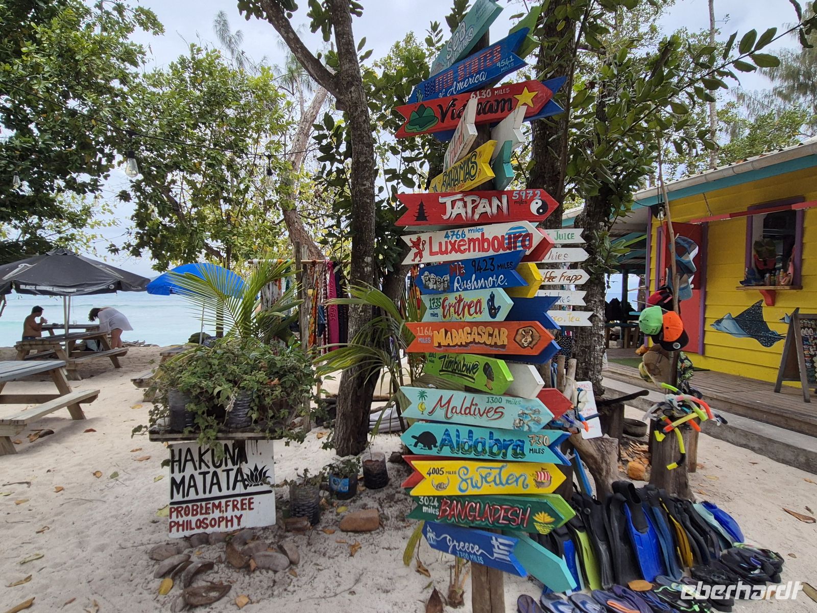 Freizeit auf La Digue