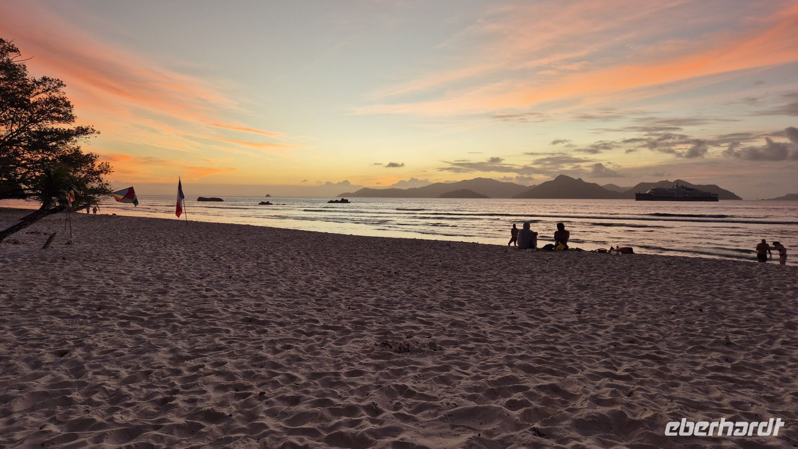 abends auf La Digue