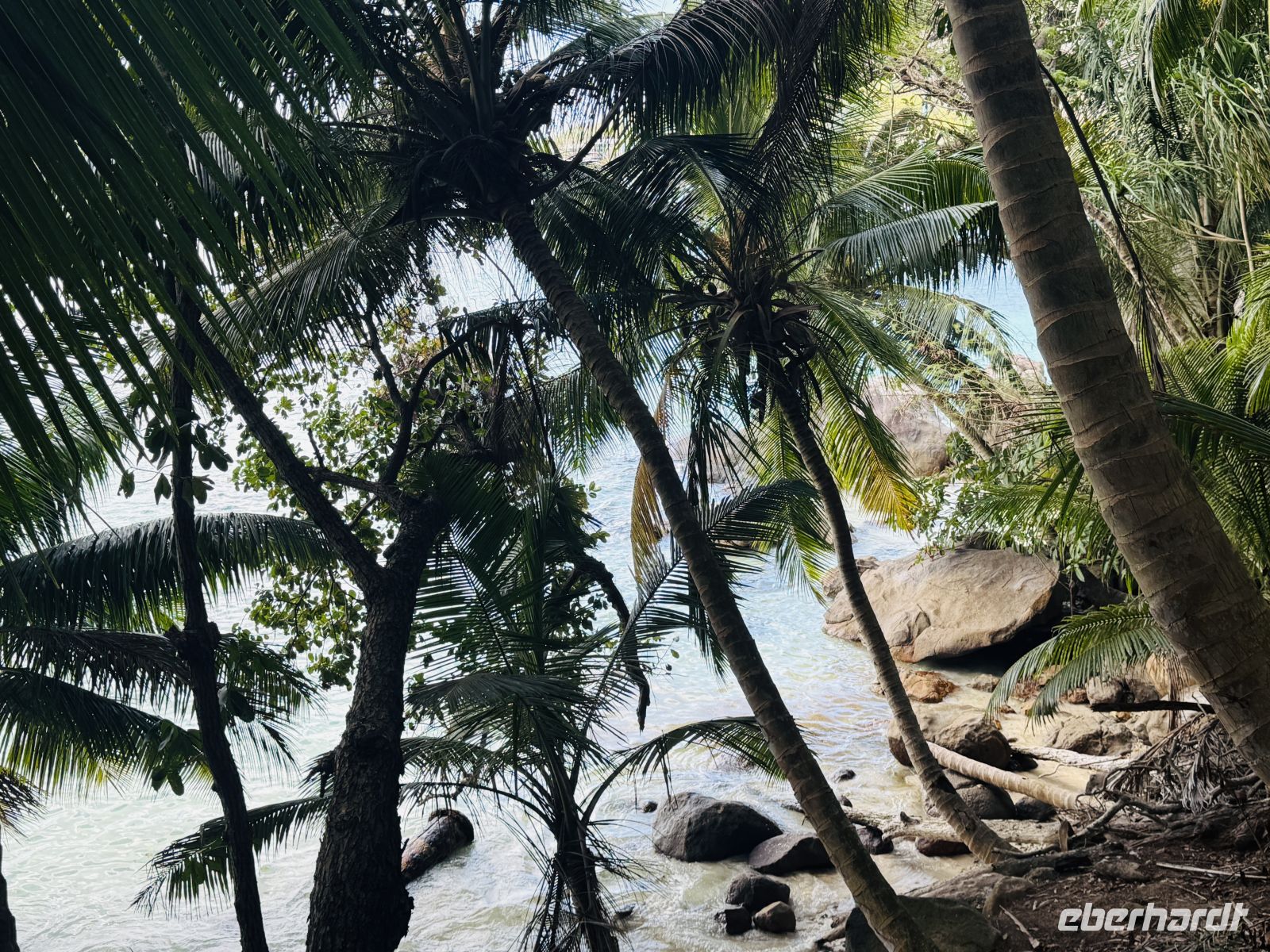 Spaziergang Moyenne Island