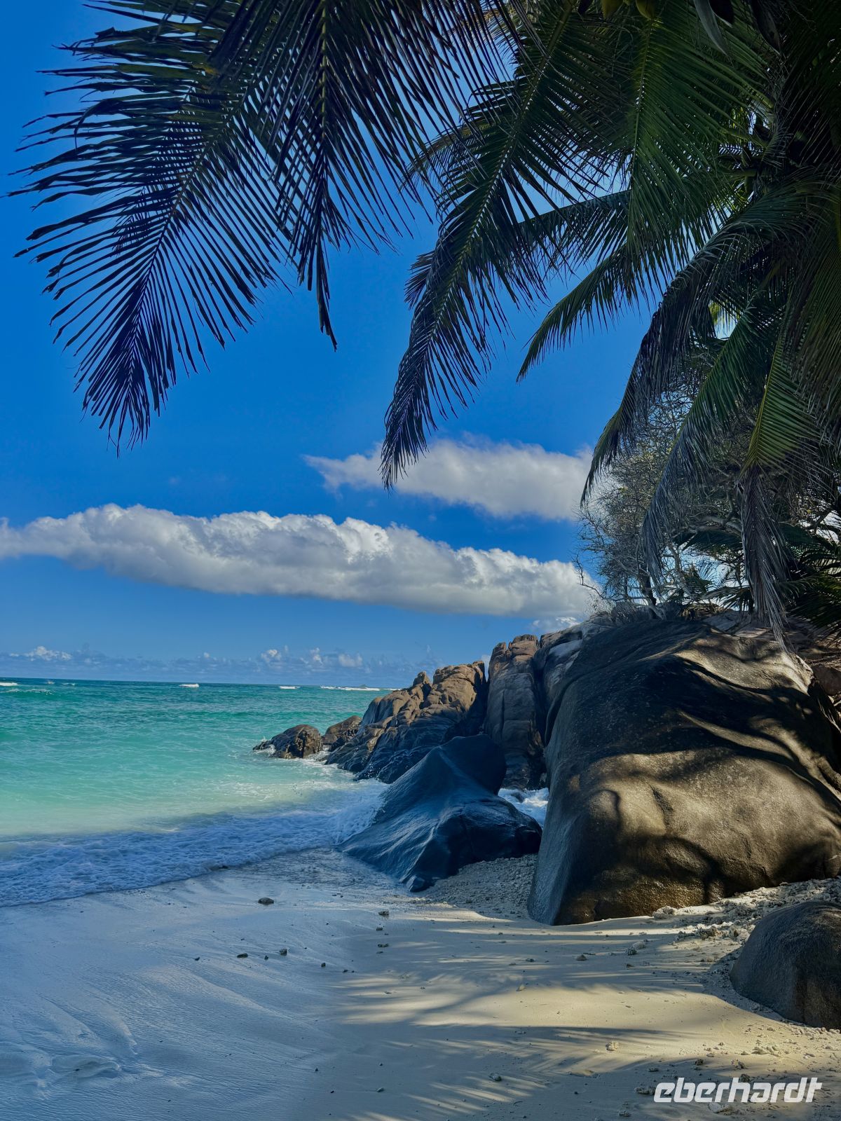 Spaziergang Moyenne Island