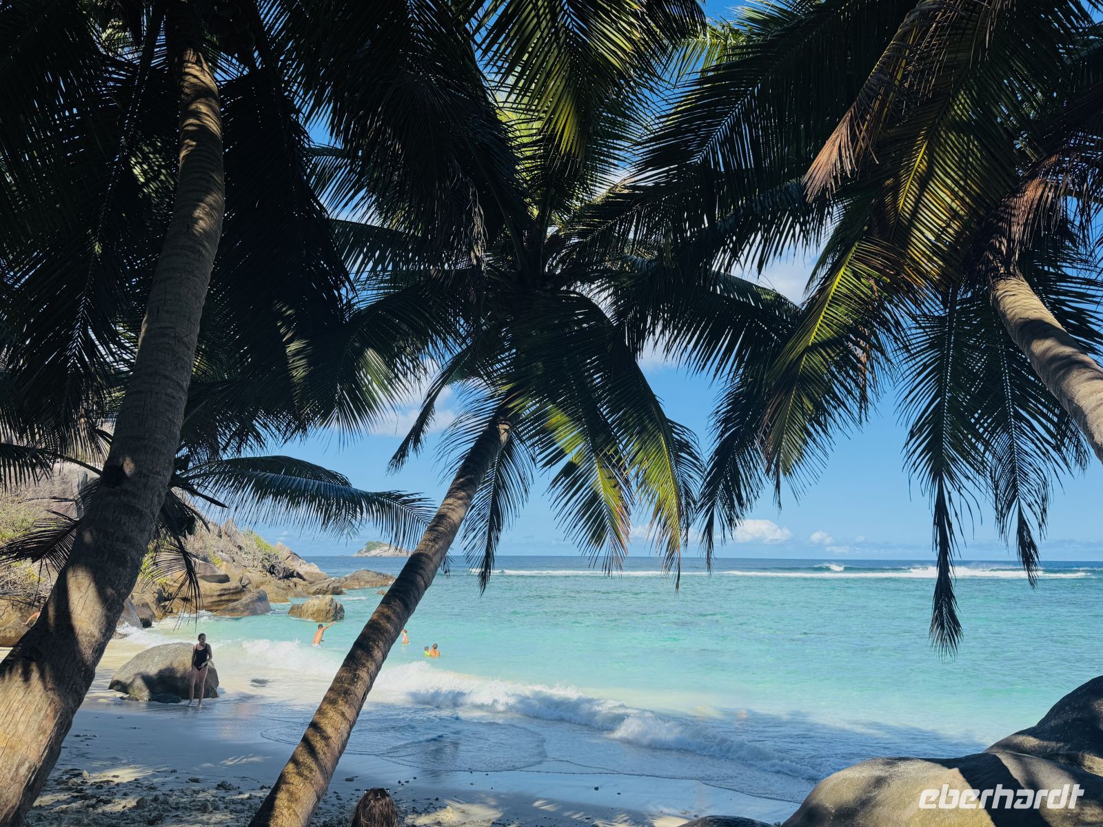 Spaziergang Moyenne Island