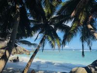 Spaziergang Moyenne Island