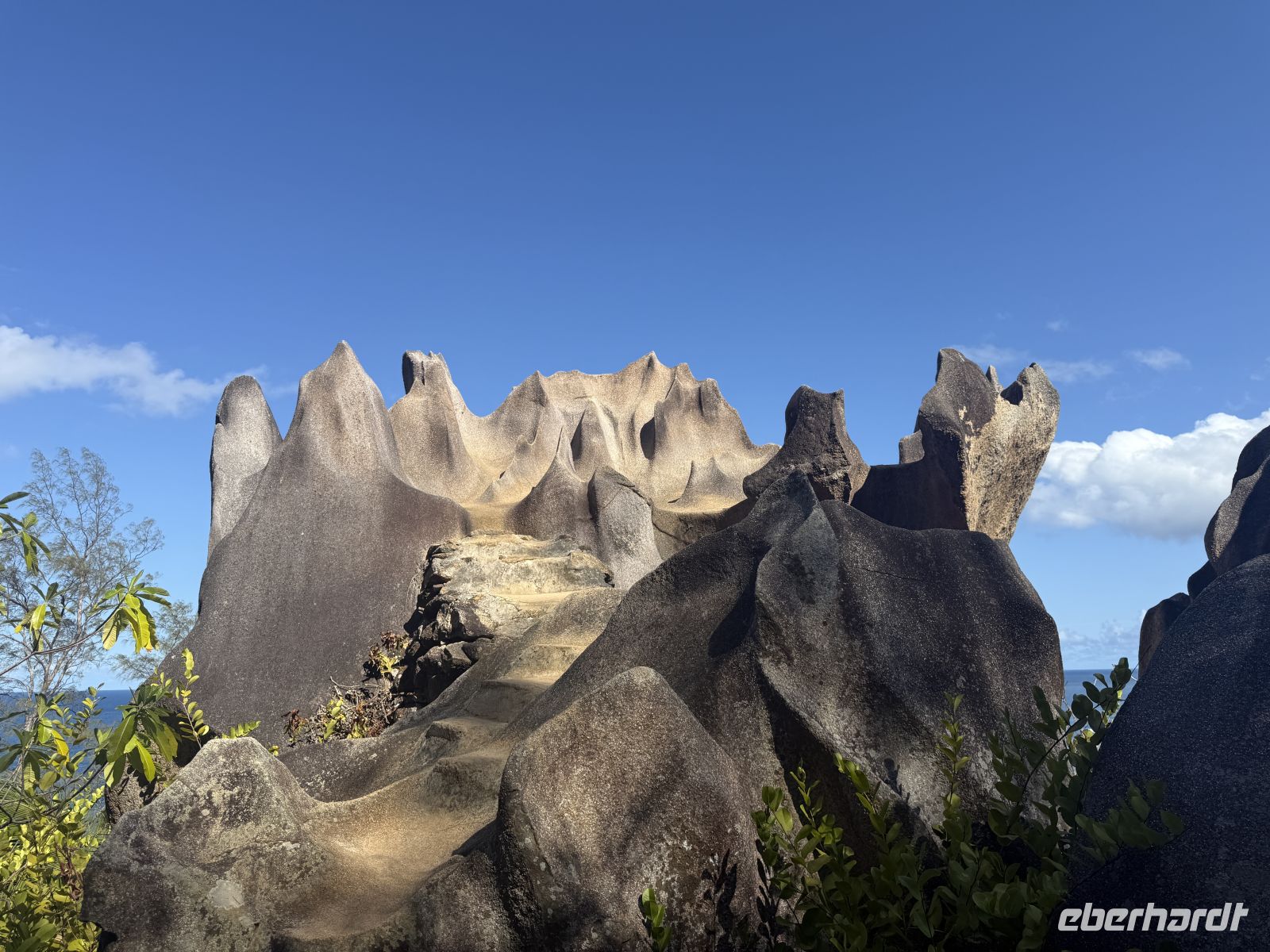 Spaziergang Moyenne Island