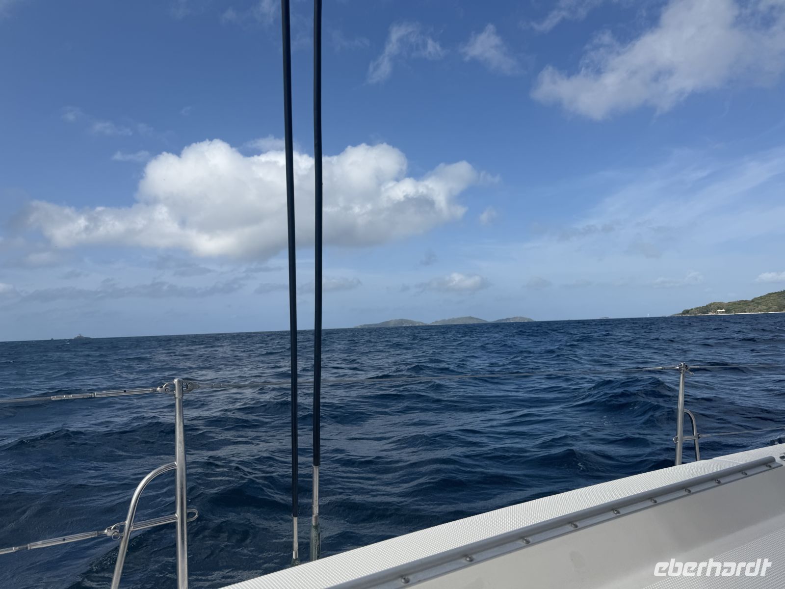 Rückfahrt von La Digue nach Praslin