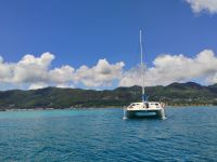 Unser Katamaran  &ndash; &copy; Monika Cortese (Eberhardt TRAVEL)