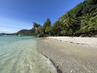 Baden auf Moyenne Island