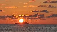 Sonnenuntergang Cruise um Praslin herum (2)
