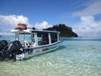 Unser Glasbodenboot