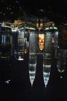 307 Petronas Towers in Kuala Lumpur bei Nacht