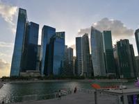 Bootsfahrt in Singapur