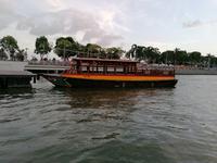 Bootsfahrt in Singapur