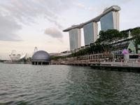 Bootsfahrt in Singapur