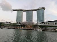 Bootsfahrt in Singapur