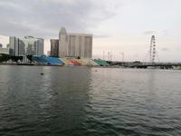 Bootsfahrt in Singapur