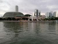 Bootsfahrt in Singapur