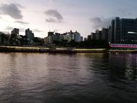 Bootsfahrt in Singapur