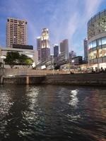 Bootsfahrt in Singapur