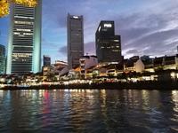 Bootsfahrt in Singapur