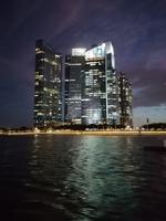 Bootsfahrt in Singapur