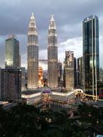 Abendspaziergang in Kuala Lumpur