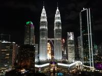 Abendspaziergang in Kuala Lumpur