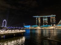 Singapur am Abend 
