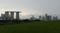 Singapur Skyline von der Marina Barrage (1)