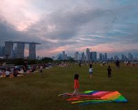 Marina Barrage, Green Roof