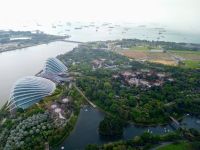 Blick aus Garden by the bay 