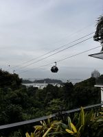 Seilbahnfahrt nach Sentosa