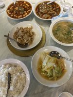 Mittagessen in Putrayaja