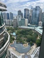Ausblick von den Petronas Towers