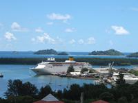 Unser Schiff ist immer in Sichtweite