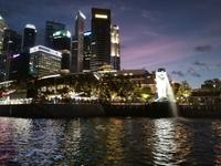 Bootsfahrt in Singapur