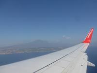 Italien, Sizilien, Anflug Catania