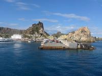 Italien, Sizilien, Hafen von Vulcano