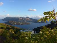 Italien, Sizilien, Blick von Lipari nach Vulcano