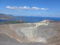 Italien, Vulcano, Blick nach Stromboli, Panarea und Lipari