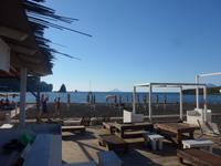 Italien, Vulcano, Lavastrand