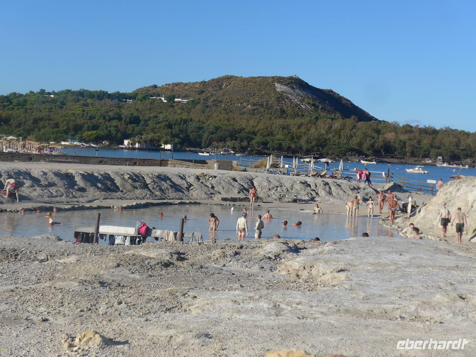 Italien, Vulcano, Schlammbad