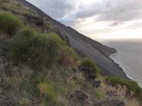Italien, Stromboli, Feuerrutsche
