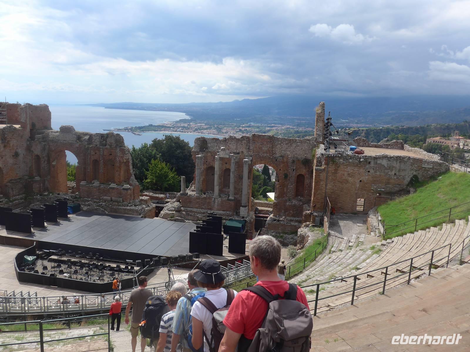 Italien, Sizilien, Taormina, Theater