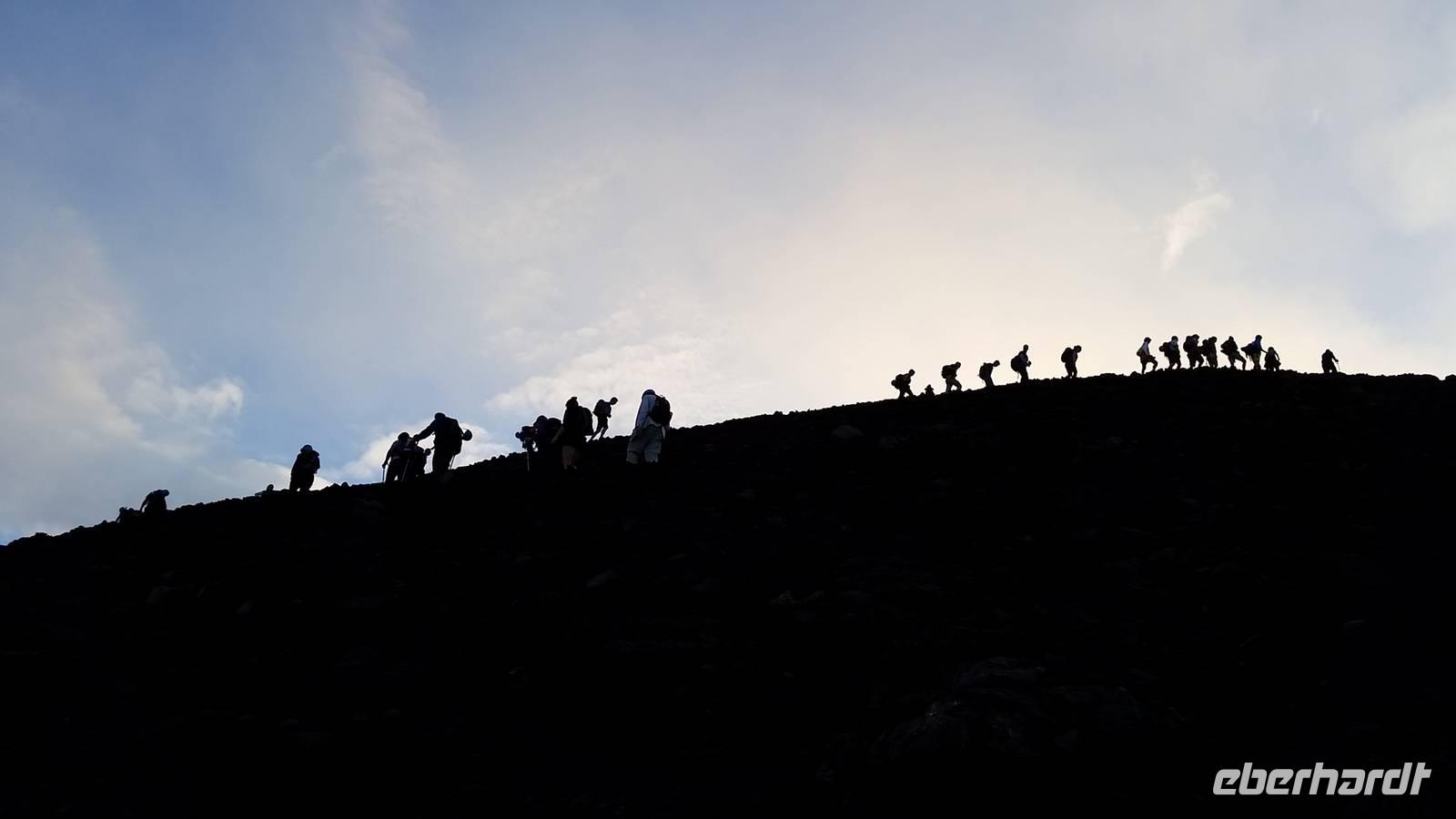 Aufstieg zum Stromboli